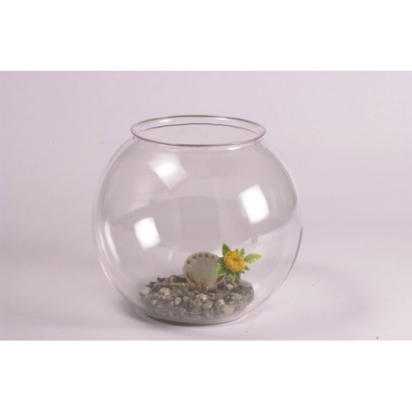 Also Acquario Boccia in Plastica con Panorama 20 cm
