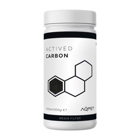 Aqpet Filter Line Actived Carbon Materiale Filtrante Per Acquari 1000 ml