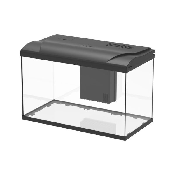 Aqpet Simply LED 60 Set Acquario Acqua Dolce Completo Di Luce LED, Filtro E Riscaldatore 60L