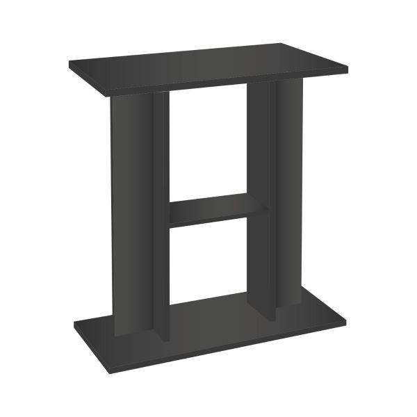 AQPet E-Cabinet 60 Supporto Acquario in Legno a Libreria Nero