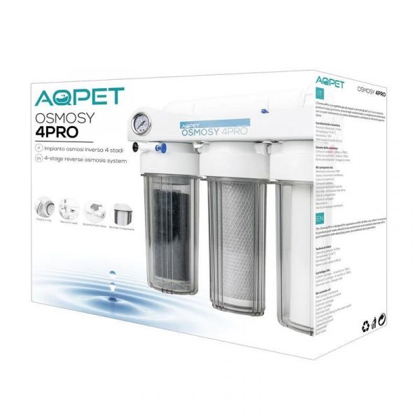 AQPet Osmosy 4 Pro Impianto Osmosi
