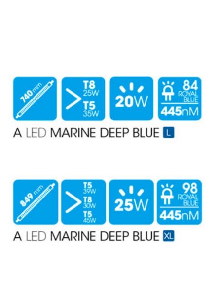 Askoll A Led Marine Deep Blue Led Acqua Marina