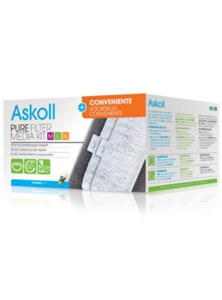 Askoll Pure Filter Media Kit M L XL Convenienza