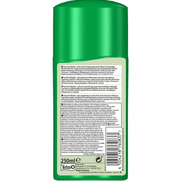 Tetra Pond AlgoRem 250ml