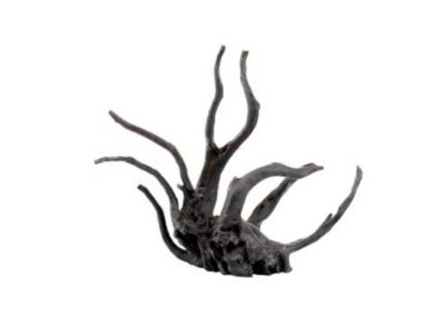 Askoll Wood Black M Roccia Decorativa in Resina