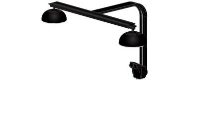 HM Electronics Supporto bordo Vasca Doppia Staffa Cetus 2 