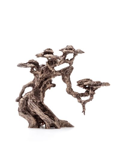 Aqpet Zen Bonsai Resina Mod. 1 Decorazione In Resina Per Acquari 19x9x17cm