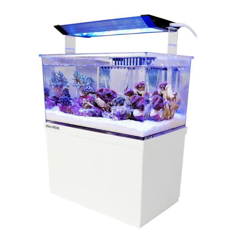 ACQUARIO MINIREEF COMPLETO CON MOBILE E ACCESSORI