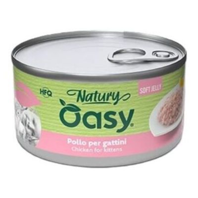 Oasy NATURY • Pollo per gattini 85 gr