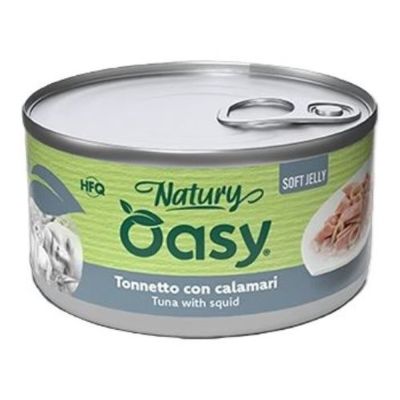 Oasy NATURY • Tonnetto con calamari 85 gr