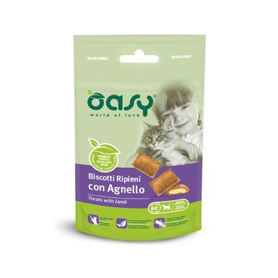 Oasy SNACK • Biscotti Ripieni con Agnello