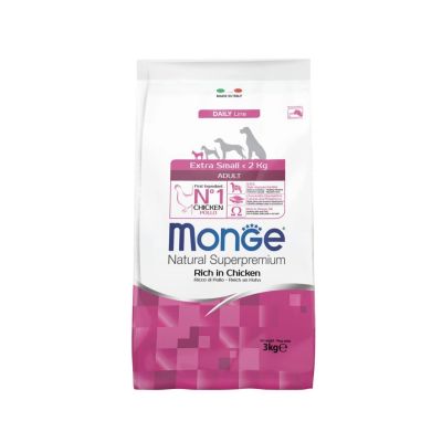 MONGE EXTRA SMALL ADULT 3 kg