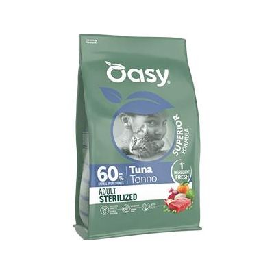Oasy Dry Cat Superior ADULT STERILIZED TONNO 6 kg