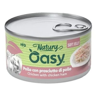 Oasy NATURY • Pollo con prosciutto di pollo 150 gr