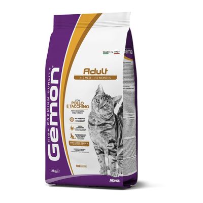 Gemon gatto - linea premium - adult - pollo/tacchino 2 kg