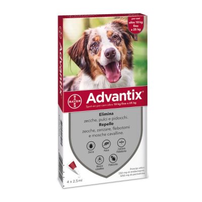 Bayer Cane Advantix 4 Pipette 10-25 kg