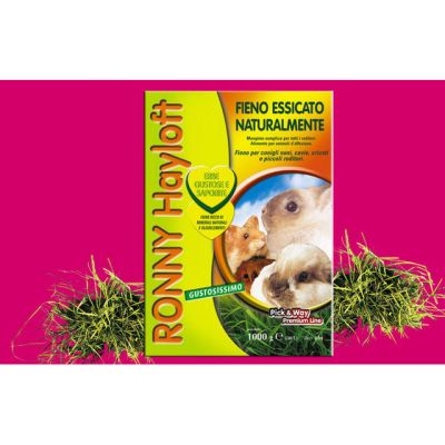 Animalin Fieno Essiccato Ronny Hayloft 1 KG