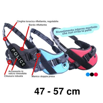 Animalin Pettorina Ergonomica Carico Torace 47-57 cm