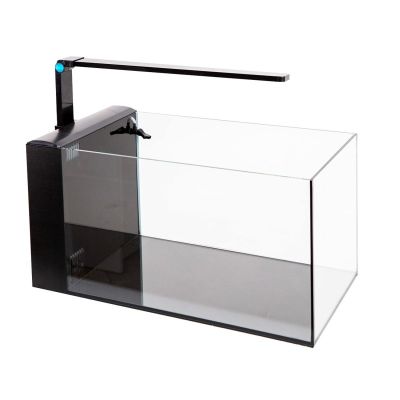 Aqpet Aqua 60 Rear Kit Vasca In Vetro Extrachiaro Con Filtro Laterale e Luce LED Integrata 60x30x30cm