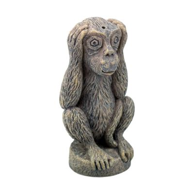 Aqpet Decorart Decorazioni Per Acquari Mod. Scimmietta Non Sento