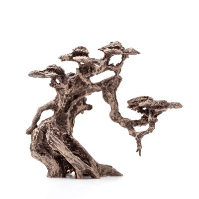 Aqpet Zen Bonsai Resina Mod. 1 Decorazione In Resina Per Acquari 19x9x17cm