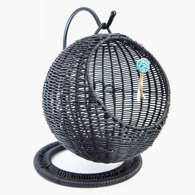 AqpetFriends Morfeo Cuccia Sospesa per Gatti di Alta Qualità e Design Elegante Nero