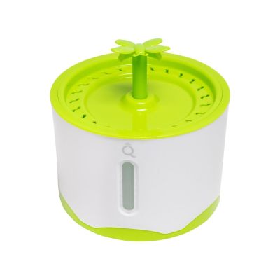 AqpetFriends Stream Fontana Per Gatti Verde Completa con Sensore di livello acqua