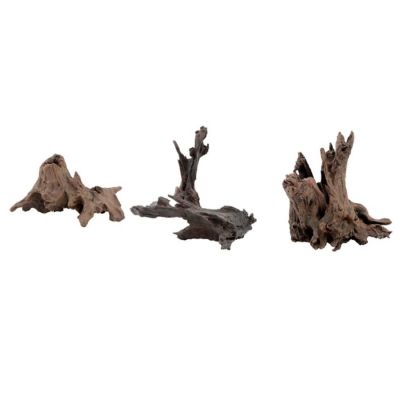 Askoll Wood Brown Roccia Decorativa in Resina