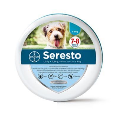 Bayer Cane Seresto Collare fino a 8 kg