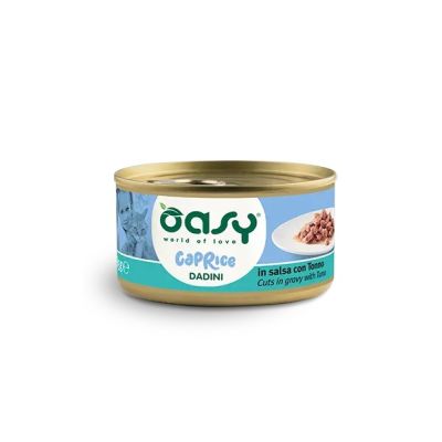 Oasy CAPRICE • Dadini in salsa con Tonno 85 gr