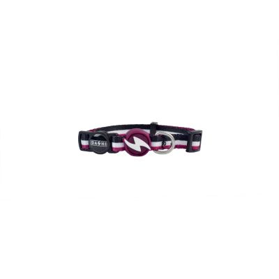 Dashi collar collari per gatto modello Stripes Purple e Black