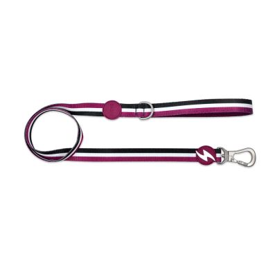 Dashi Leash Guinzagli per cane modello STRIPES Purple e Black large