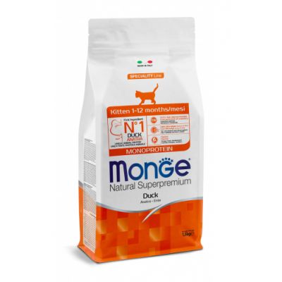 Monge  Kitten Monoprotein – Anatra 1.5 kg