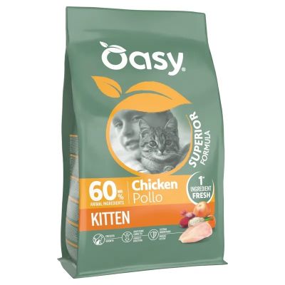 Oasy SUPERIOR FORMULA • Kitten Pollo 1,5 kg