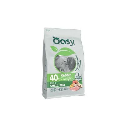 Oasy MONOPROTEIN FORMULA • Adult Small/Mini Coniglio 2 kg