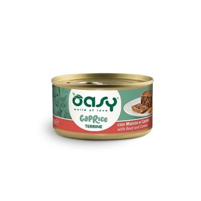 Oasy  CAPRICE • Terrina con Manzo e Carote 85 gr