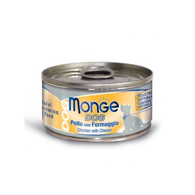 Monge DOG NATURAL Pollo con Formaggio 95 gr
