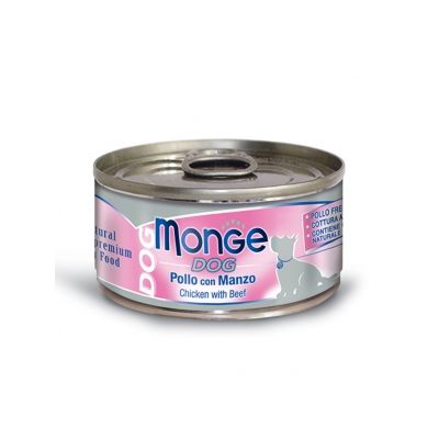 Monge DOG NATURAL Pollo con Manzo 95gr