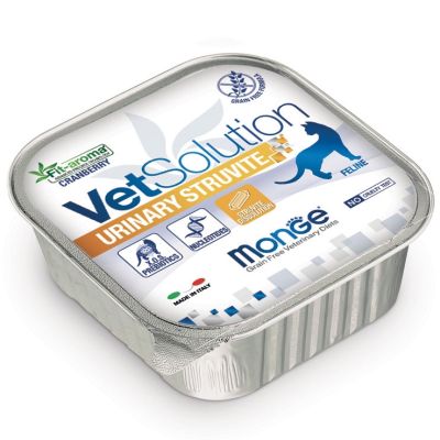 Monge VetSolution Vaschetta Gatto Urinary Struvite 100g