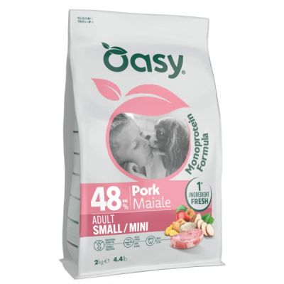 Oasy MONOPROTEIN FORMULA • Adult Small/Mini Maiale 2 kg