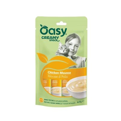 Oasy Gatto Creamy Snack Pollo 4x15g