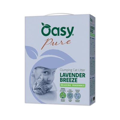 Oasy Lettiera Minerale Pure - LAVENDER BREEZE 10 Lt