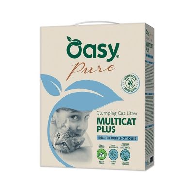 Oasy Lettiera Minerale Pure - MULTICAT PLUS 10 Lt
