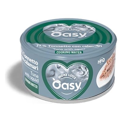 Oasy MORE LOVE • Tonnetto con Calamari 70 gr