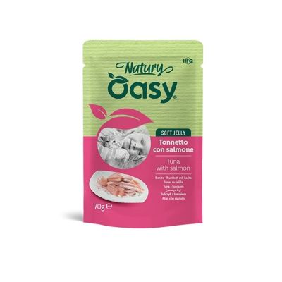 Oasy NATURY • Soft Jelly Tonnetto con salmone 70 gr