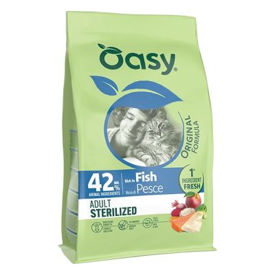 Oasy ORIGINAL FORMULA • Adult Sterilized Pesce 1,5 kg