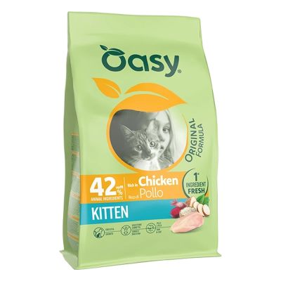 Oasy ORIGINAL FORMULA • Kitten Pollo 1,5 kg