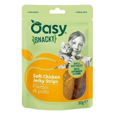 Oasy SNACKY • Gatto Filettini di Pollo 30 gr