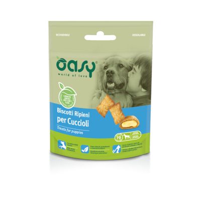 Oasy Cane Cucciolo Biscotti Ripieni 70g