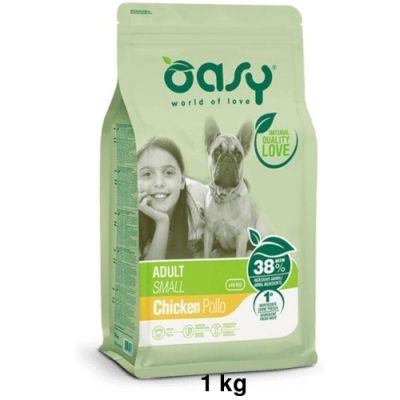 Oasy Lifestage Secco Cane Adulto Small Pollo 1kg